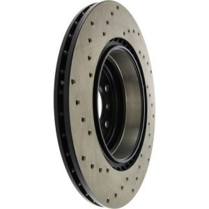 Stop Tech Brake Rotor, Sportstop ® Drilled, One Piece Design, Wheel Bolt Pattern 5 X 120 Millimeter – 128.34080L