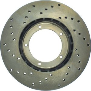 Stop Tech Brake Rotor, Sportstop ® Drilled, One Piece Design, Wheel Bolt Pattern 5 X 126.5 Millimeter – 128.37018L