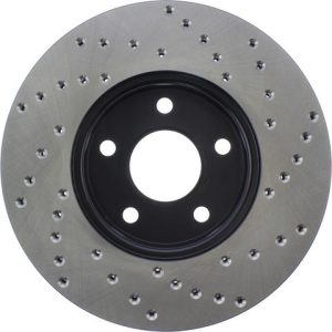 Stop Tech Brake Rotor, Sportstop ® Drilled, One Piece Design, Wheel Bolt Pattern 5 X 108 Millimeter – 128.61100R