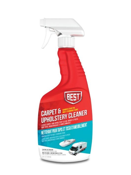 Propack Carpet Cleaner, Best ®, Use to Remove Most Stubborn Stain/ Leaves Carpet and Upholstery Clean/ Bright and Fresh, 32 Ounce Spray Bottle – 70032