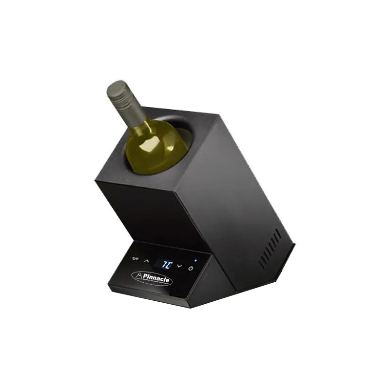 Pinnacle Wine Refrigerator, Single Bottle Capacity, Single Zone Cooling, Freestanding, 9-1/2 Inch Height X 5.3 Inch Width X 8.3 Inch Depth – WR001B