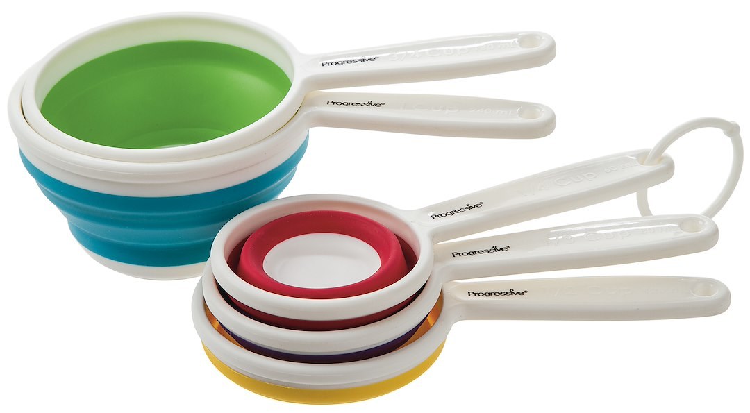 Progress Int Measuring Cup, Prepworks ®, Used to Measure Liquid/Dry Ingredients for Cooking, Collapsible Type – BA-540