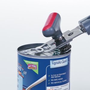 Progress Int Can Opener, Manual, Used to Open Can/ Pull-Tabs/ Metal and Plastic Bottle Caps, Hand Held, Dishwasher Safe – GT-2986