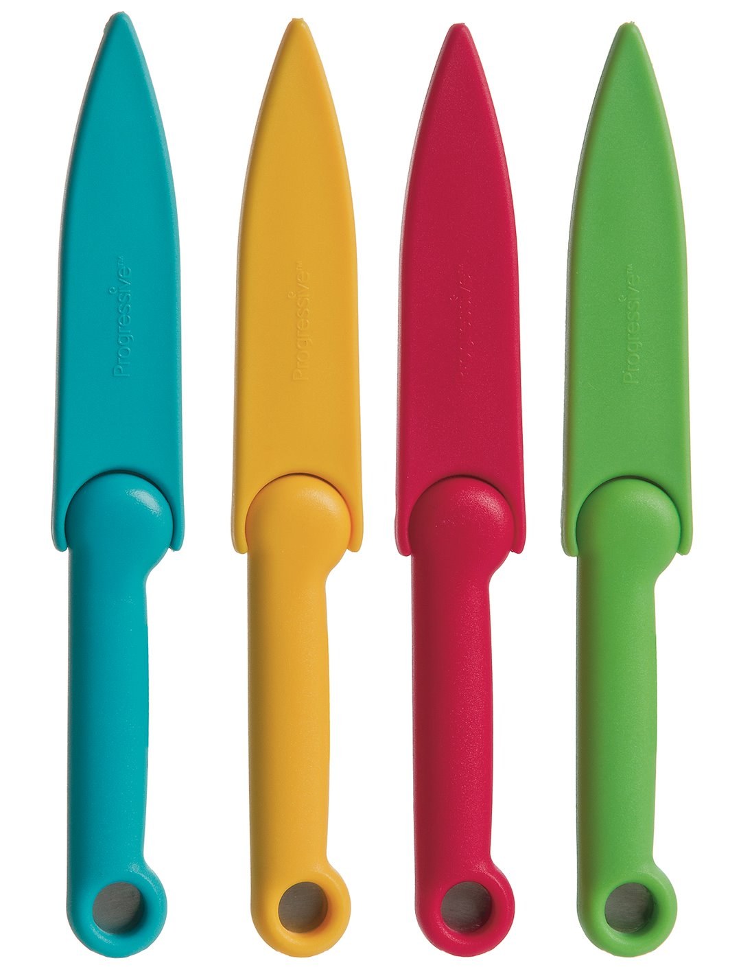 Progress Int Kitchen Utensil, Prepworks ®, Knives, Assorted Colors, Acrylonitrile-Butadiene-Styrene Handle/ Stainless Steel Blade – GT-3626