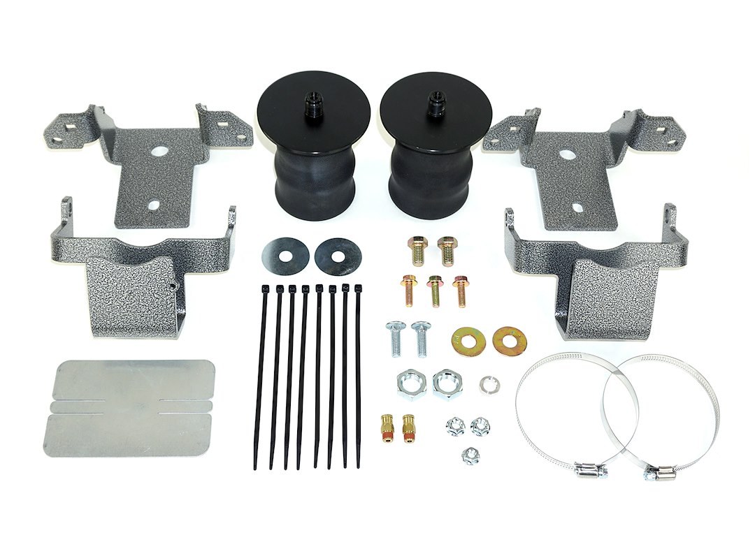 Pacbrake Helper Spring Kit, Alpha Sd™, Sleeve Air Spring, Frame Mount, Up to 1800 Pound Load Capacity, Air Adjustable from 10 to 100 PSI – HP10352