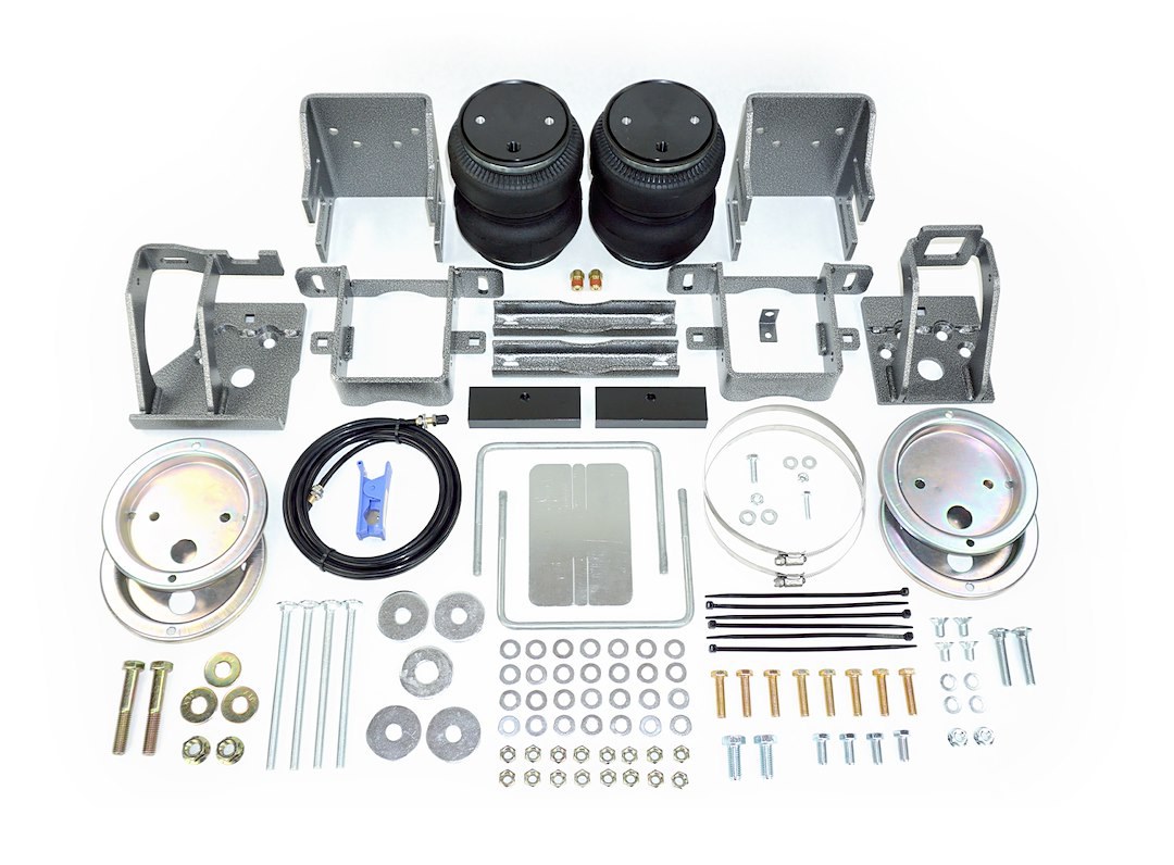 Pacbrake Helper Spring Kit, Alpha HD Pro™, Air Spring with Internal Jounce Bumper, Frame Mount, Up to 5000 Pound Load Capacity – HP10387-J
