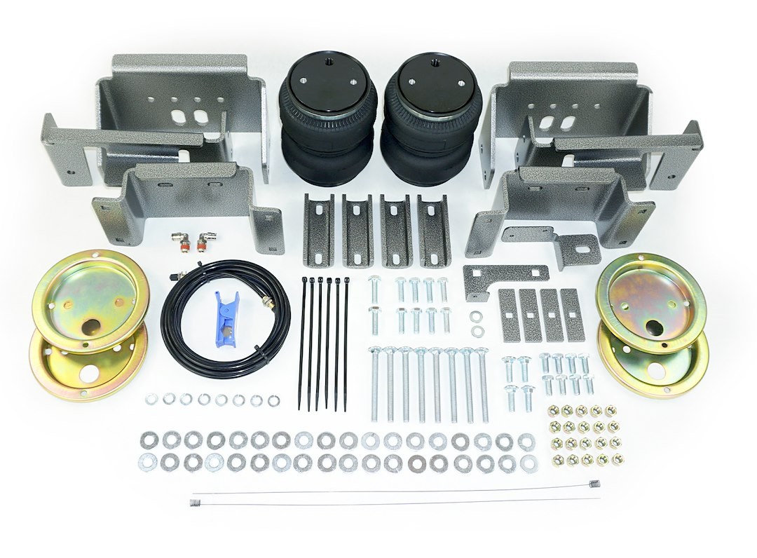 Pacbrake Helper Spring Kit, Alpha HD Pro™, Air Spring with Internal Jounce Bumper, Frame Mount, Up to 5000 Pound Load Capacity – HP10402-J