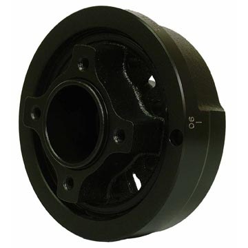 Pwrbnd/Dayco Harmonic Balancer, Street Performance, 6.44 Inch Overall Outside Diameter/ 1.88 Inch Nose Outside Diameter, External, Iron – PB1070ST