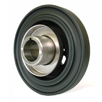 Pwrbnd/Dayco Harmonic Balancer, Street Performance, 7.07 Inch Overall Outside Diameter/ 2.19 Inch Nose Outside Diameter, Neutral, Iron – PB1115ST