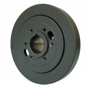 Pwrbnd/Dayco Harmonic Balancer, Street Performance, 7.07 Inch Overall Outside Diameter/ 2.19 Inch Nose Outside Diameter, Neutral, Iron – PB1115ST