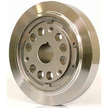 Pwrbnd/Dayco Harmonic Balancer, Race Performance, 6.75 Inch Overall Outside Diameter/ 1.76 Inch Nose Outside Diameter, Neutral, Steel – PB2221SS
