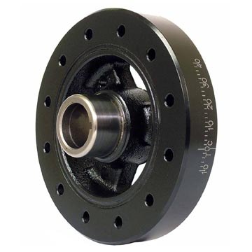 Pwrbnd/Dayco Harmonic Balancer, Street Performance, 6.75 Inch Overall Outside Diameter/ 1.76 Inch Nose Outside Diameter, Neutral, Iron – PB2221ST