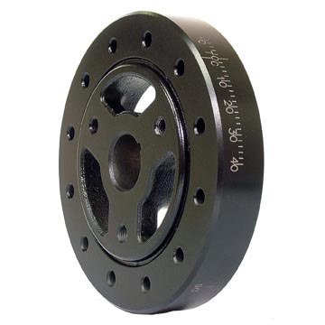 Pwrbnd/Dayco Harmonic Balancer, Street Performance, 6.75 Inch Overall Outside Diameter/ 1.76 Inch Nose Outside Diameter, Neutral, Iron – PB2221ST