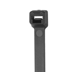Pacer Wire Tie, 11 Inch, Bag of 100, Black, 50 Pounds Tensile Strength, 3 Inch Diameter Bundle, UV Resistant – CT3S-100BK
