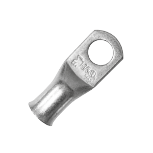 Pacer Battery Cable Eyelet, 3/8 Inch Eyelet Opening, For 1 Awg Wire, Tin Plated Copper, Ul/ Csa Certified, Rohs Compliant, Pack of 10 – TAE1-38R-10