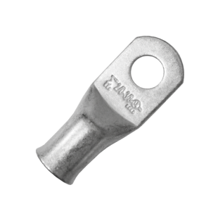 Pacer Battery Cable Eyelet, 3/8 Inch Eyelet Opening, For 2/0 Awg Wire, Tin Plated Copper, Ul/ Csa Certified, Rohs Compliant – TAE2/0-38R-10