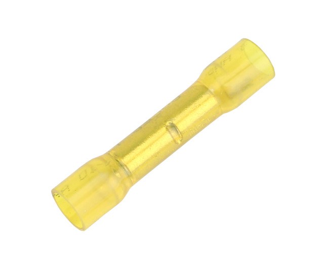 Pacer Wire Terminal End, Butt Connector, 12-10 Gauge Wire, Tinned Copper Connector/ Heat Shrink Insulation, Ul/ Csa Certified – TBSE10-100