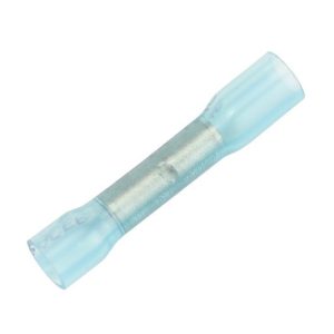 Pacer Wire Terminal End, Butt Connector, 16-14 Gauge Wire, Tinned Copper Connector/ Heat Shrink Insulation, Ul/ Csa Certified – TBSE14-100