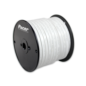 Pacer Duplex Wire, Stranded Conductor, 16/2 Awg, Flat Encasement, 600 Volts, 100 Foot Roll, Red/ Black – W16/2DC-100