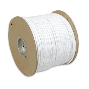 Pacer Duplex Wire, Stranded Conductor, 16/2 Awg, Flat Encasement, 600 Volts, 500 Foot Roll, Red/ Black – W16/2DC-500