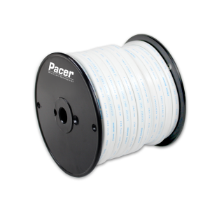 Pacer Duplex Wire, Stranded Conductor, 8/2 Awg, Flat Encasement, 600 Volts, 100 Foot Roll, Red/ Yellow – W8/2RYW-100