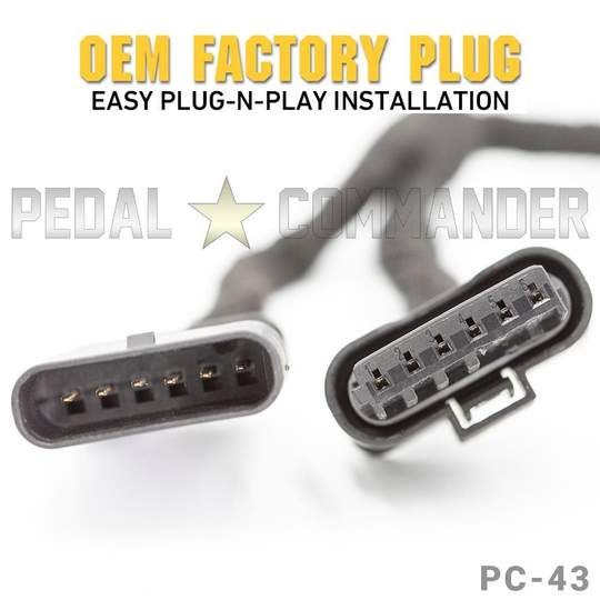 Pedal Comman Throttle Sensitivity Booster, Use to Adjust Response Time with Electronic Accelerator Pedals – PC43