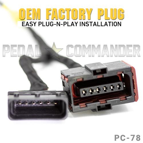 Pedal Comman Throttle Sensitivity Booster, Use to Adjust Response Time with Electronic Accelerator Pedals – PC78