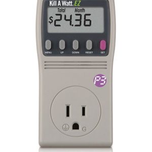 P3 Internatn Power Monitor, Kill a Watt ® Ez, Lcd Display, 115 Volt AC Operating Voltage/ 125 Volt AC Maximum Voltage – P4460