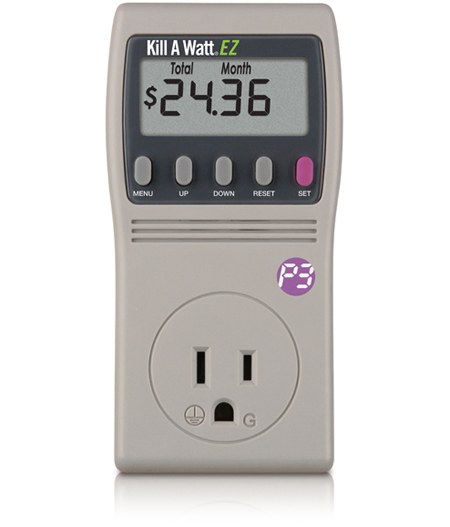 P3 Internatn Power Monitor, Kill a Watt ® Ez, Lcd Display, 115 Volt AC Operating Voltage/ 125 Volt AC Maximum Voltage – P4460