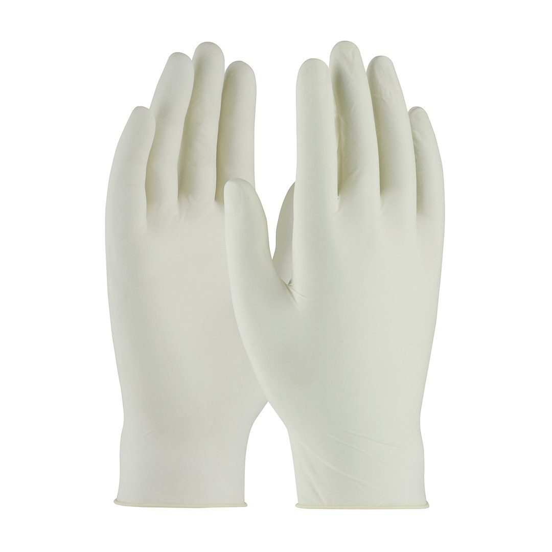 Protective I Gloves, Ambi-Dex® Repel, Work, Medium, White, Latex, Pack of 10 – 62-322PF/M