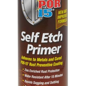 Por 15 Paint Primer, Base Coat/ Self-Etching, For Use on Steel/ Aluminum/ Stainless Steel/ Brass and Primed/ Painted Surfaces – 41018