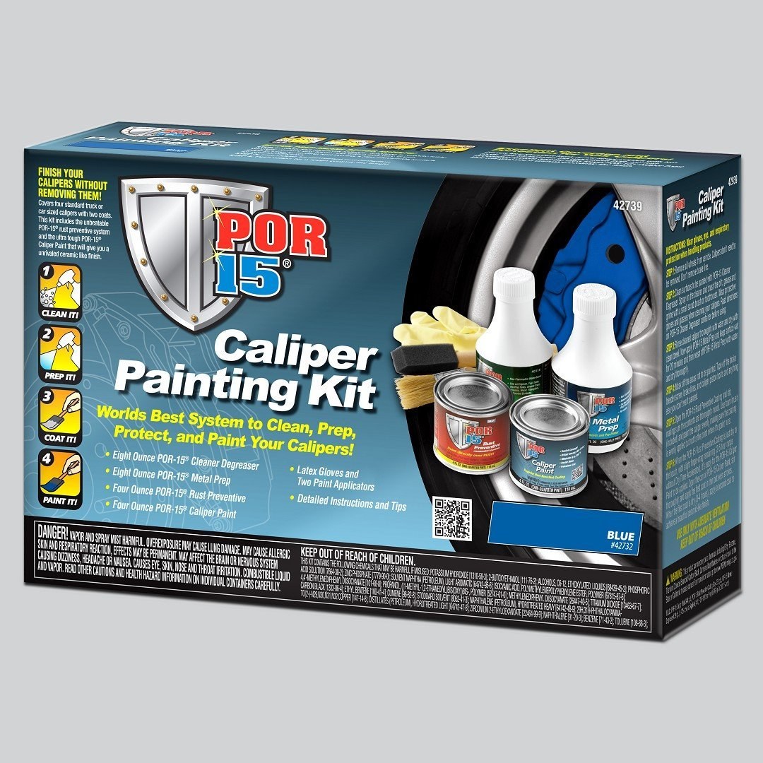 Por 15 Caliper Paint, Heat Resistant to 500 Degrees Fahrenheit, Blue – 42739