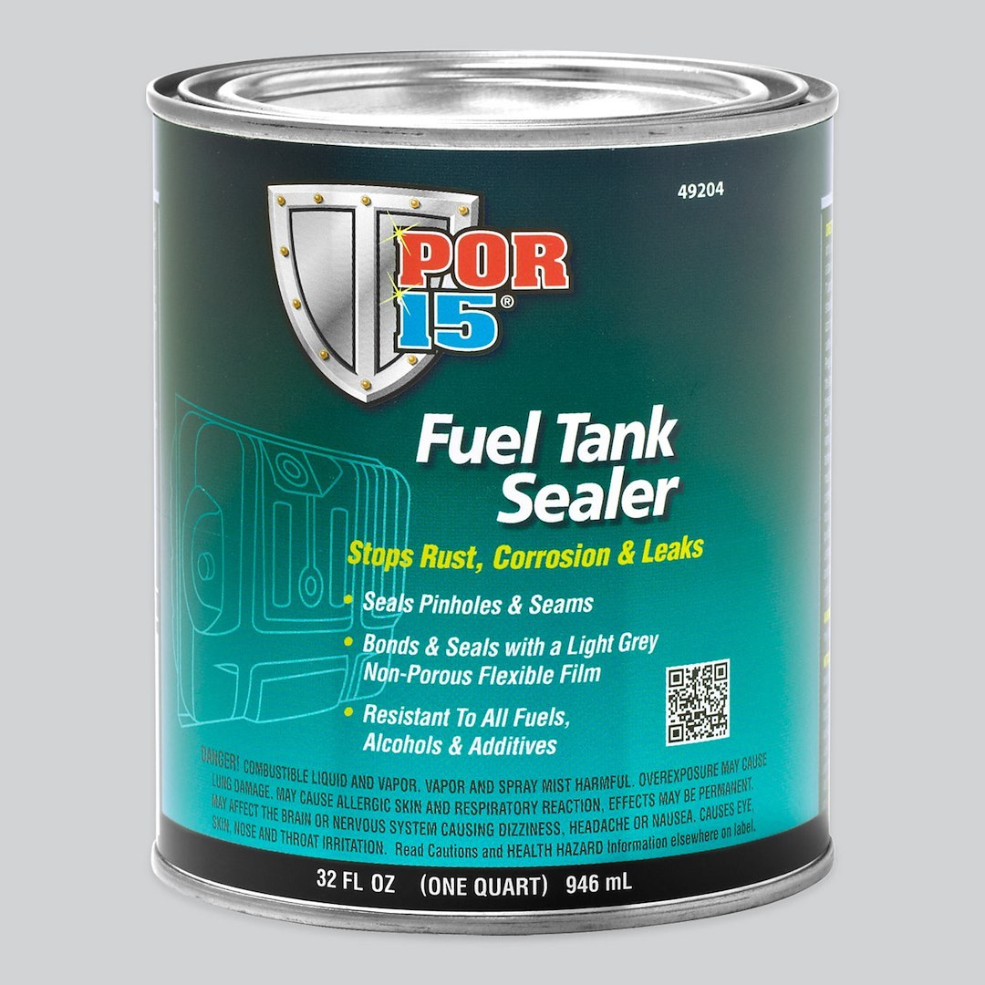 Por 15 Fuel Tank Liner, Used to Stop Rust/ Corrosion and Seals Pinhole Leaks for Fuel Tanks, 1 Quart Can Fuel Tank Sealer – 49204