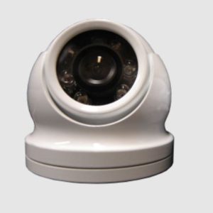Gost Surveillance System Camera, Wide Angle with 2.8 Millimeter Wide Lens, With Day/ Night Vision, White Housing – GOST-MINI-BALL-1080P-W