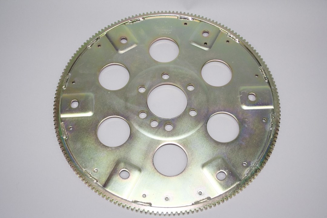 Prw Auto Trans Flexplate, Gold Series ®, Chromoly Steel, 168 Tooth Ring Gear, Externally Balanced, Sfi Approved 29.1, Gold Irradiate Finish – 1840000