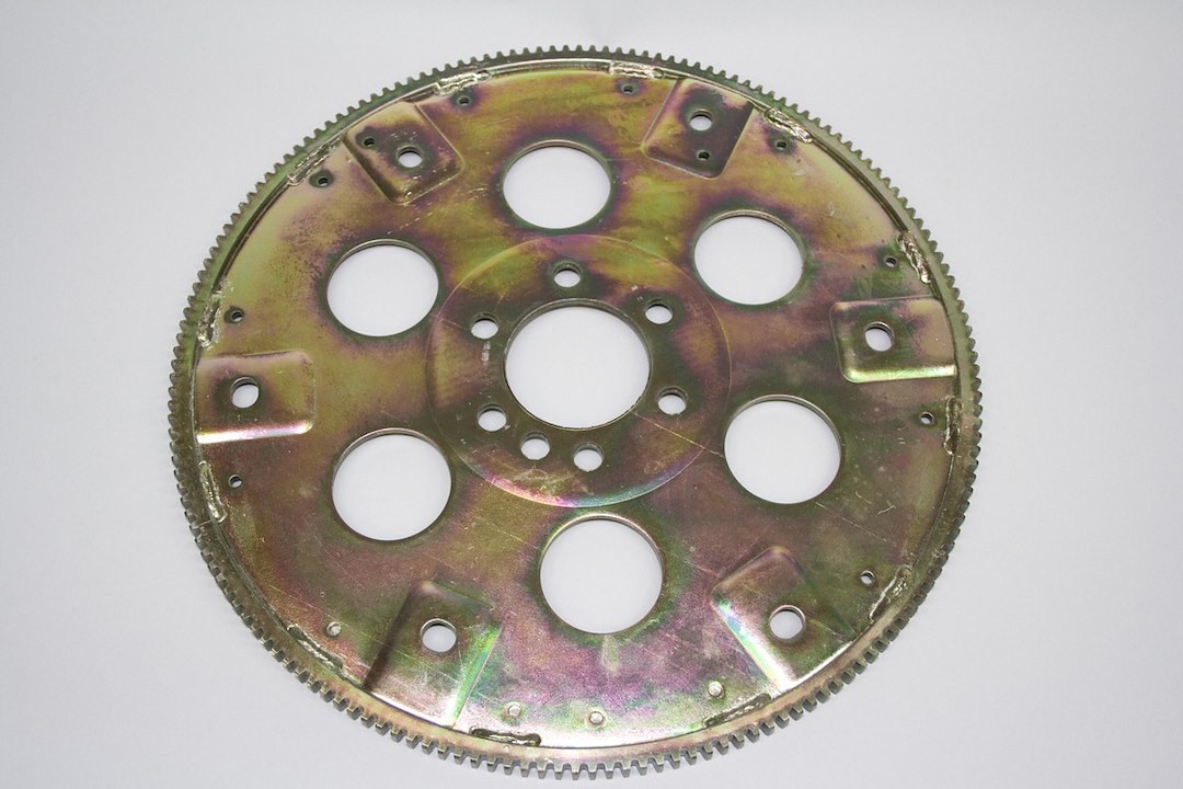 Prw Auto Trans Flexplate, Gold Series ®, Chromoly Steel, 168 Tooth Ring Gear, Externally Balanced, Sfi Approved 29.1, Gold Irradiate Finish – 1845400
