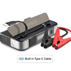 Project X Battery Portable Jump Starter, Use to Start 12 Volt Lead Acid Dead Batteries Up to 6 Liter Gasoline or 3 Liter Diesel Engines – AC532671-1