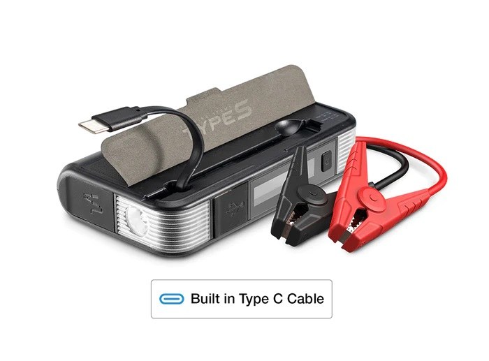 Project X Battery Portable Jump Starter, Use to Start 12 Volt Lead Acid Dead Batteries Up to 6 Liter Gasoline or 3 Liter Diesel Engines – AC532671-1