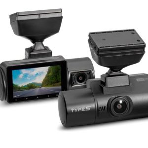 Project X Dash Camera, Type S S402 Pro, 132 Degree Diagonal View Angle Lens, Dual View, 4K Uhd Resolution, 5 Megapixel, With G-Sensor – BT532871-1