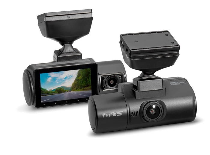 Project X Dash Camera, Type S S402 Pro, 132 Degree Diagonal View Angle Lens, Dual View, 4K Uhd Resolution, 5 Megapixel, With G-Sensor – BT532871-1