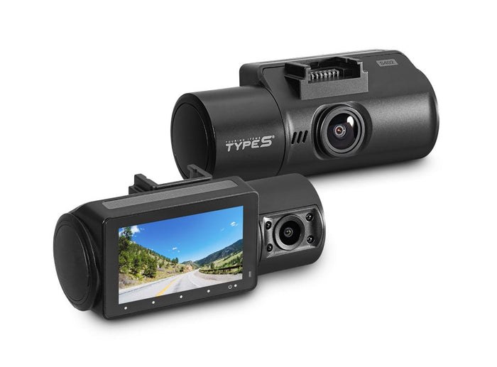 Project X Dash Camera, Type S S402, 139.4 Degree Front/ 132 Degree Rear View Angle Lens, Dual View – BT532872-1