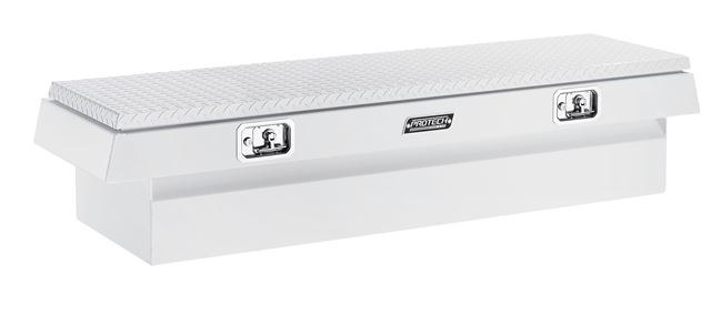 Protech Ind. Tool Box, Crossover, Diamond Plate Single Lid, Polished, Aluminum, 20 Inch Length X 74 Inch Width X 16 Inch Height – 54-6221