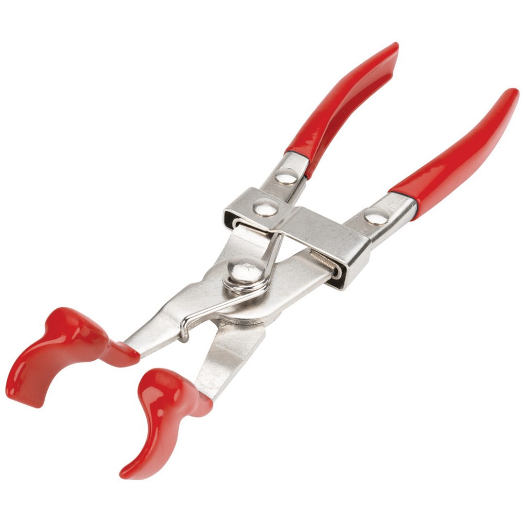 Performance Tool Spark Plug Boot Removal Tool, 45 Degree Angled Shaft, Vinyl Grip Handle, Steel, Spring Loaded, 9-3/4 Inch Length – C28234