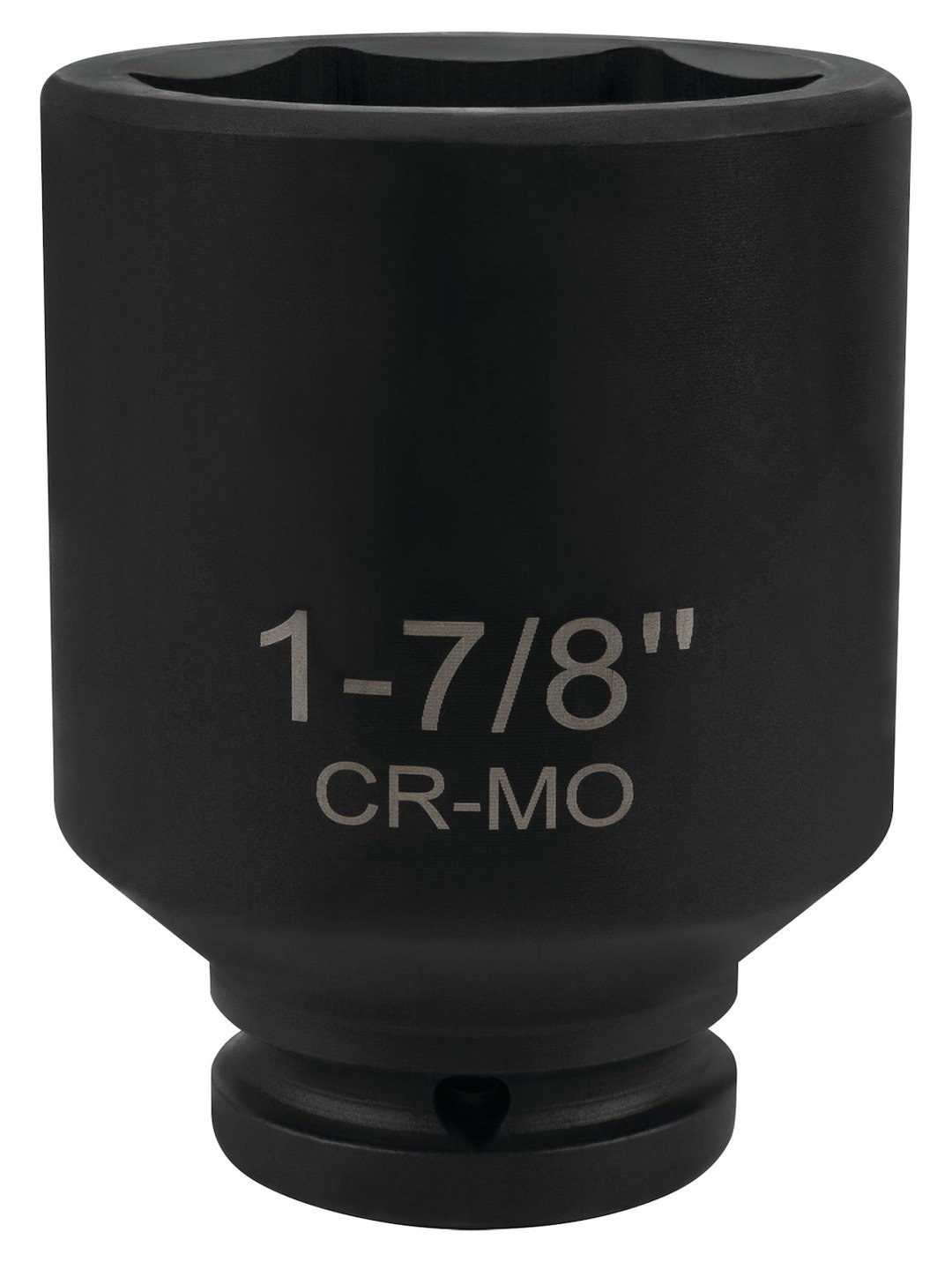 Performance Tool Socket, 3/4 Inch Drive, 1-7/8 Inch, Standard, Deep Impact Socket, 6 Point, Black Oxide, Chrome Molybdenum Steel, Single – M1263