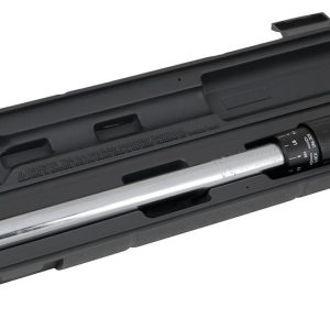 Performance Tool Torque Wrench, Lock/ Unlock Collar Type, 3/8 Inch Drive, 10-100 Foot Pound Torque Range – M198
