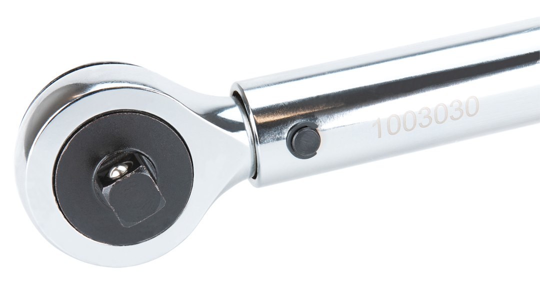 Performance Tool Torque Wrench, Lock/ Unlock Collar Type, 3/8 Inch Drive, 10-100 Foot Pound Torque Range – M198
