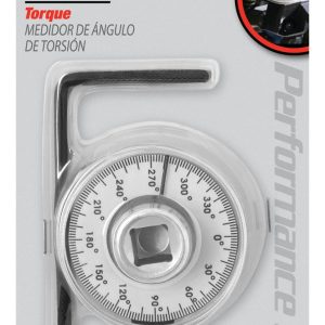 Performance Tool Torque Wrench, Clicking Type, Angle Gauge, 1/2 Inch Drive – M205