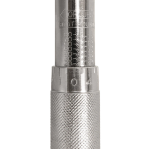 Performance Tool Torque Wrench, Dr.click, Clicking Type, 3/4 Inch Drive, 10 to 80 Foot Pound Torque, Silver/ Polished Chrome Plated – M238