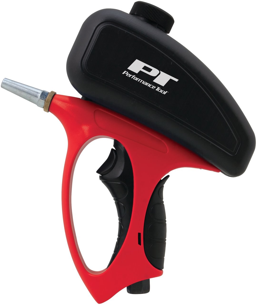 Performance Tool Spray Gun, Used to Remove Rust/ Chipped Paint from Metal Surface, 5 Millimeter Nozzle, Gravity Feed, 90 PSI Working Pressure – M545