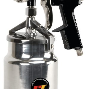 Performance Tool Spray Gun, Use to Spray Paint, 1.8 Millimeter Tip, Hvlp Spray Cap, Adjustable Spray Pattern, Siphon Feed – M576DB
